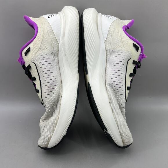 New Balance FuelCell Rebel v3 Shoes Women Size 9.5 White Purple Running Sneakers - Picture 6 of 10